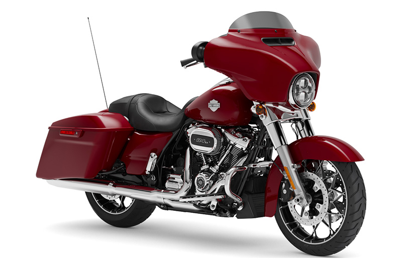 Red Street Glide Rolling Freedom