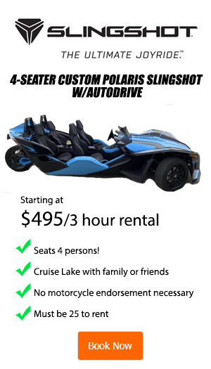 $495 for 3 Hour Rental