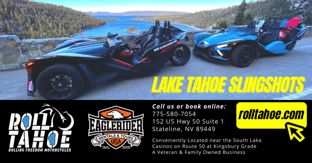 Lake Tahoe Slingshots Offers 2 and 4 Seaters