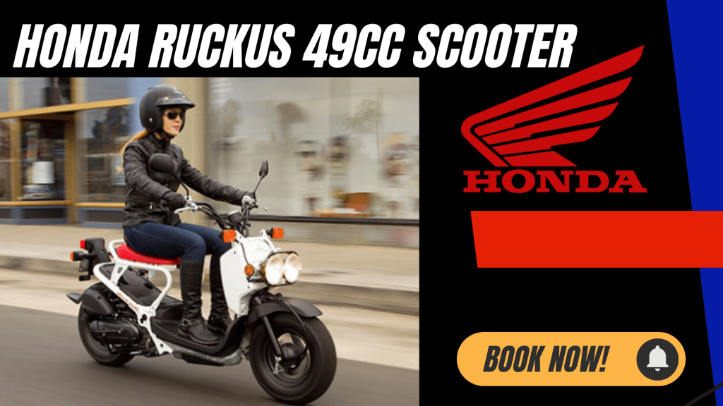 Honda Ruckus Moped Scooter Rental
