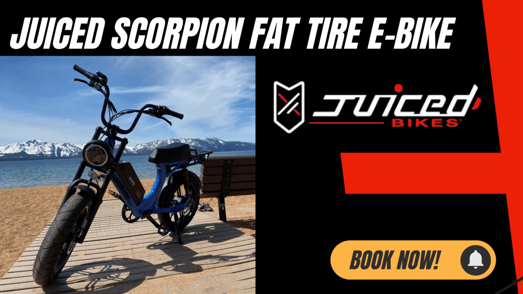 Juiced Scorpion X Fat Tire Electric Bike Rental
