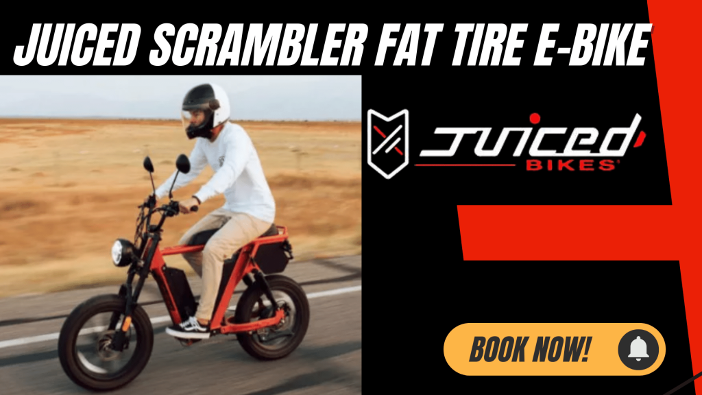 Juiced Scrambler Fat Tire Electric Bike Rental