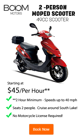 Boom 2 Seat Scooter